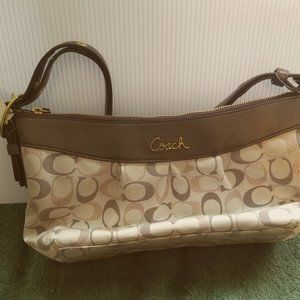 Coach Ashley 3 Color Metallic Signature F20264